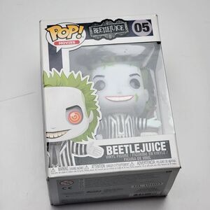 Funko Pop! Movies Beetlejuice #05 Vinyl Figure Horror Tim Burton NIB New Box